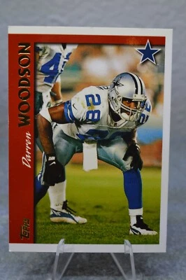 1997 Topps Football Card #299 Darren Woodson - Image 1 of 2