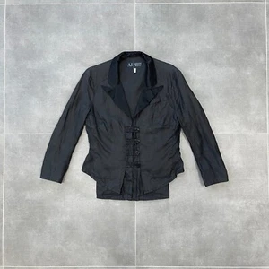 Vintage Armani Jeans Linen Blazer Size M - Picture 1 of 21