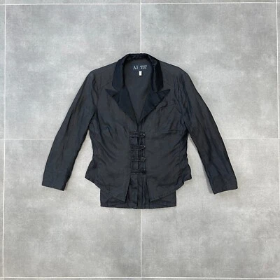 Vintage Armani Jeans Linen Blazer Size M - Image 1 of 4