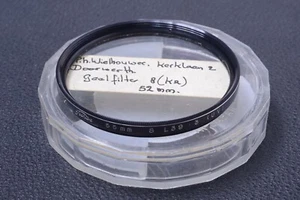 ✅ TOSHIBA UV 55MM S L39 3 FILTER GENUINE LENS OR CAMERA SCREW IN W/ KEEPER 25-4 - Picture 1 of 2
