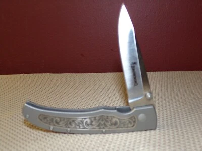 Cuchillo Plegable Browning Modelo 269 Sagebrush Scroll - ¡NUNCA USADO / TRANSPORTADO! Foto 1 de 4