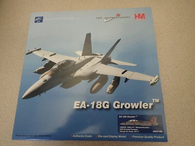 Hobbymaster HA5150 1:72 EA-18G Growler "Shadowhawks" USS Ronald Reagan Sealed - Image 1 of 4