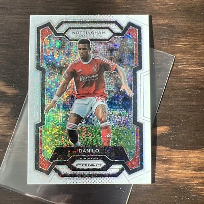 DANILO 2023-24 Panini Prizm Soccer Premier EPL WHITE SPECKLE soccer SSP - Image 1 of 3