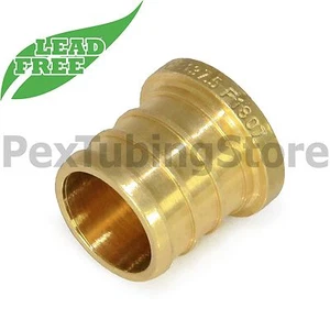 (25) 1" PEX Plugs - Brass Crimp Fittings, LEAD-FREE - Picture 1 of 1
