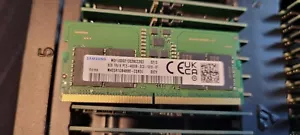 Samsung 32GB (4x8GB) DDR5 4800MHz 1Rx16 Laptop Memory SODIMM M425R1GB4BB0 - Picture 1 of 1