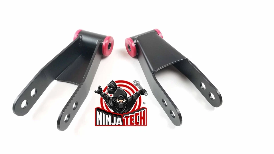 Fits 1999-2007 Ford F250 F350 Super Duty Lowering Drop Shackles ADJ 2-3" 4wd - Image 1 of 1