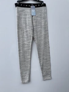 Pink Soda Grey Space Dye Leggings Size UK 10 Bnwt - Picture 1 of 6