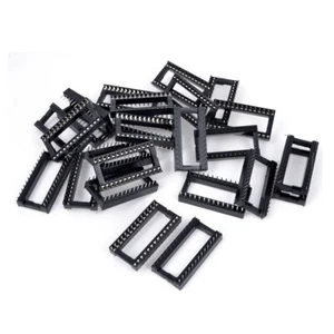 Conector hembra DIP IC 25 piezas paso 2,54mm 28 pines de doble soldadura - Imagen 1 de 1