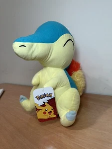 Pokemon Cyndaquil 13 Zoll Kissen Plüschtier Pokemon The Toy Factory Rare - Bild 1 von 11
