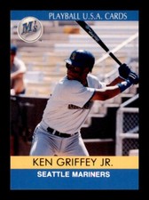 1991 Playball U.S.A. Ken Griffey Jr. #91-19 ID: 13019