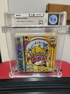 1999 Pokemon Pinball Gameboy Color Factory Sealed WATA 7.5 Seal A+ - Picture 1 of 1