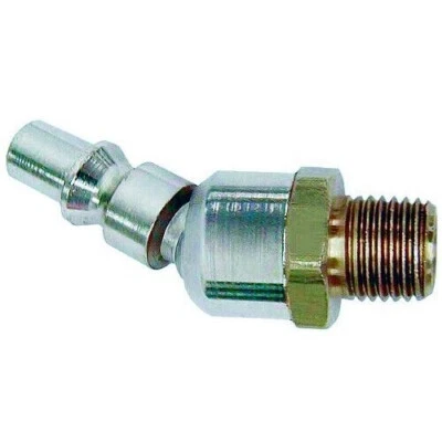 Coilhose Pneumatics 15-04BS 1/4" Industrial Ball Swivel Connector, 1/4" MPT "M" - Image 1 of 3