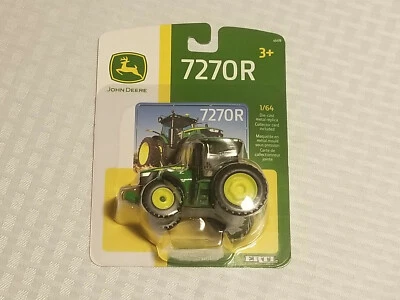 2020 Ertl John Deere 7270R 1/64 fundido, novo em folha - Imagem 1 de 4
