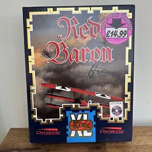Red Baron WW1 Flight Simulator PC Big Box Spiel Vintage - Bild 1 von 6