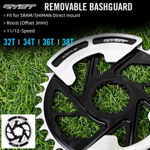 Narrow Wide MTB Chainring Boost Offset 3mm Bashguard Chainwheel For Sram SHIMANO - Bild 1 von 27