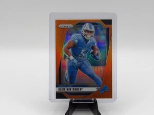 2024 Panini Prizm David Montgomery Orange Wave Prizms – /249 Detroit Lions - Picture 1 of 7