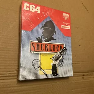 Commodore C64 Sherlock Cassette Juego - NUEVO PRECINTADO - R3E - Imagen 1 de 6
