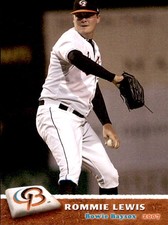 2007 Bowie Baysox Grandstand #18 Rommie Lewis Bellevue Washington Baseball Card