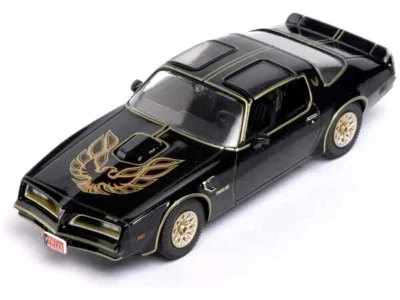 ATLAS DIECAST 1/43 1977 PONTIAC FIREBIRD TRANS AM BLACK/GOLD SMOKEY & THE BANDIT — 第 1/4 张图片
