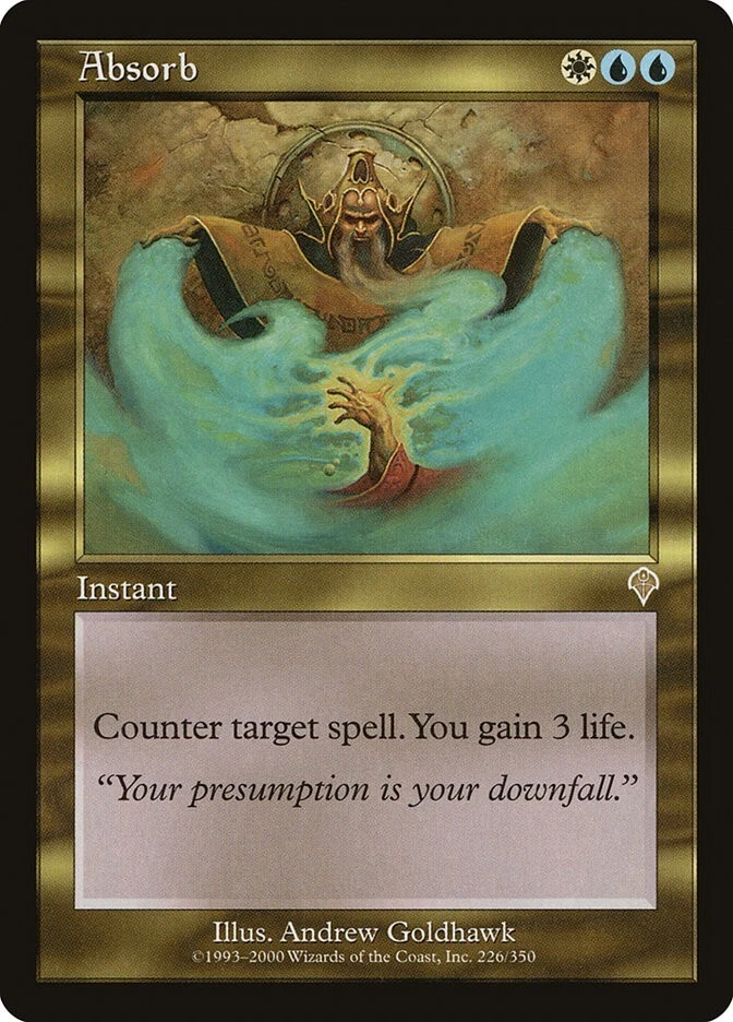 MTG Absorb Invasion Magic the Gathering - Image 1 of 1