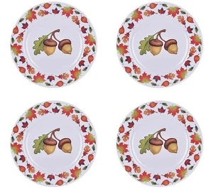 Temp-tations Seasonal (Set of 4 or more)  Printed Charger Plates - Harvest - New - Picture 1 of 4