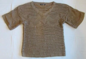 Cable & Gauge Damen Pullover Shirt mittelbraun - Bild 1 von 5