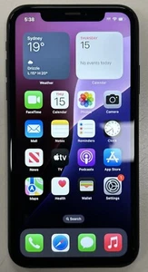 Apple iPhone XR (128 GB, Black) - 6.1" Screen, 12MP Camera - 6284 - No Returns - Picture 1 of 8