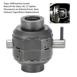 FrontDifferentialLocker SLD3027 For Jeep Wrangler Cherokee Dana 30 27 Spline S12 - Picture 1 of 17