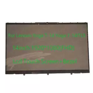 Lenovo Yoga 7-14 Yoga 7-14ITL5 14" FHD pantalla táctil LCD + conjunto de bisel - Imagen 1 de 8