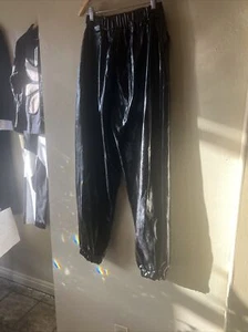 I. Am. Gia. Pantalón mujer talla S. Poliéster Spandex. Cuero sintético negro  - Imagen 1 de 10