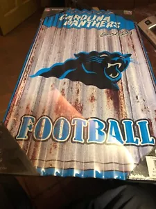 NFL Indoor/outdoor Fan Zone Decor Carolina Panthers Football. 1-492512 - Picture 1 of 2
