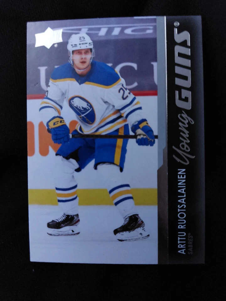 2021-22 Upper Deck Arttu Ruotsalainen Young Guns #221 UD Series 1 Rookie - Image 1 of 2