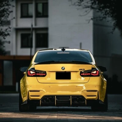 Lente ahumada para BMW Serie 3 2012-2018 M3 F30 F35 sedán luz trasera LED de 4 puertas  Foto 1 de 4