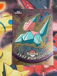 2000 Topps Chrome Pokemon TV Animation Edition Series 2 Porygon #137 - Picture 1 of 2