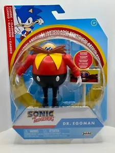 SONIC The Hedgehog-DR. EGGMAN with Goal Post 4" Figure NEW - Picture 1 of 5