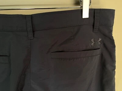 Under Armour Men's dark gray flat front golf shorts 32 11" inseam - Image 1 of 4