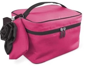 Lily McGee Estuche de Tren y Bolsa de Cosméticos Conjunto Regalos para Mujeres Niñas Conjunto de Viaje Rosa - Imagen 1 de 3