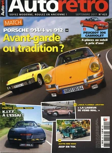 RETRO AUTO Nr. 422 09/2017 PORECHE 914/4 PORSCHE 912 306 CABRIOLET PONTIAC FIREB - Bild 1 von 1