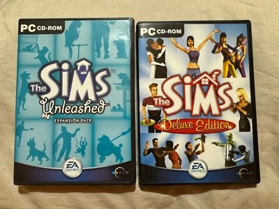 The Sims Deluxe Edition & The Sims Unleashed PC CD-ROM Complete With Manual EA - Image 1 of 4