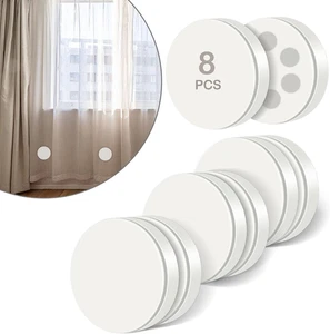 8 Stück Magnetische Duschvorhang Gewichte Gummibeschichtet Schwerlast Verhindern Durchblasen - Bild 1 von 12