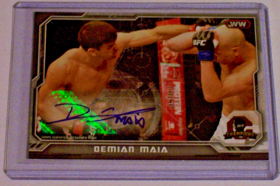 2014 Topps UFC Champions Autograph Demian Maia - Image 1 of 1