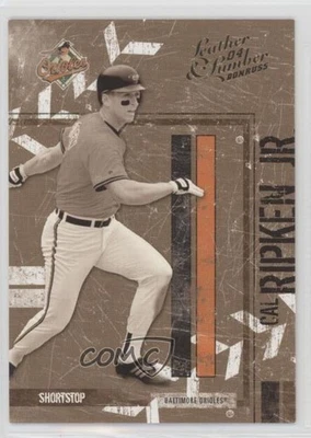 2004 Donruss кожи и пиломатериалов черный и белый /1000 Cal Ripken младший #18 HOF - Изображение 1 из 2