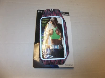 PRO Strength Active Waistband Money Belt & Smartphone Holder w/ Key Pocket Pink - Image 1 of 2