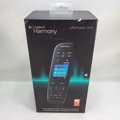 Logitech Harmony Ultimate One 15-Device Universal Remote Black New/Sealed - Image 1 of 4