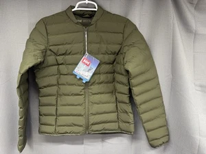 Chaqueta aislante sostenible Helly Hansen resistente al agua - verde - pequeña - nueva - Imagen 1 de 16