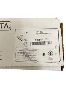 Delta Nicoli 14 Serie H2Okinetic Duscharmatur schwarz 142749-BL, OHNE SCHRAUBEN - Bild 1 von 15