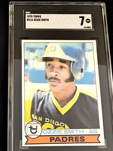 1979 TOPPS OZZIE SMITH RC #116 SGC 7 - Picture 1 of 2