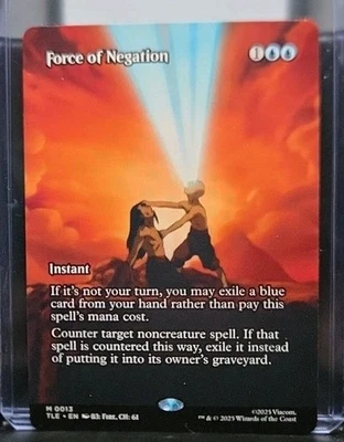 Force of Negation (Borderless) - [Avatar: The Last Airbender: Eternal-Legal] MTG - Image 1 of 2