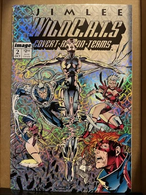 WILDCATS #2 (1992) IMAGE COMICS, 1ST PRISM COVER! JIM LEE & SCOTT WILLIAMS - Image 1 of 4
