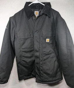 Carhartt Extremes C55 M Regular Jacket Quilted Lining Black Very Nice Condition - Picture 1 of 21